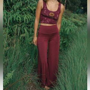 Purusha People Lunar Devotion Empress Pants – Fig | Size XS